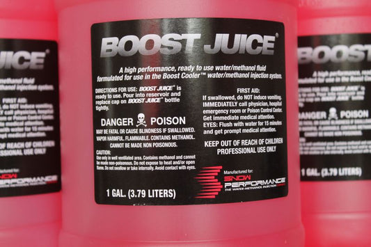 Snow Performance Boost Juice (Case of 4 Gallons)