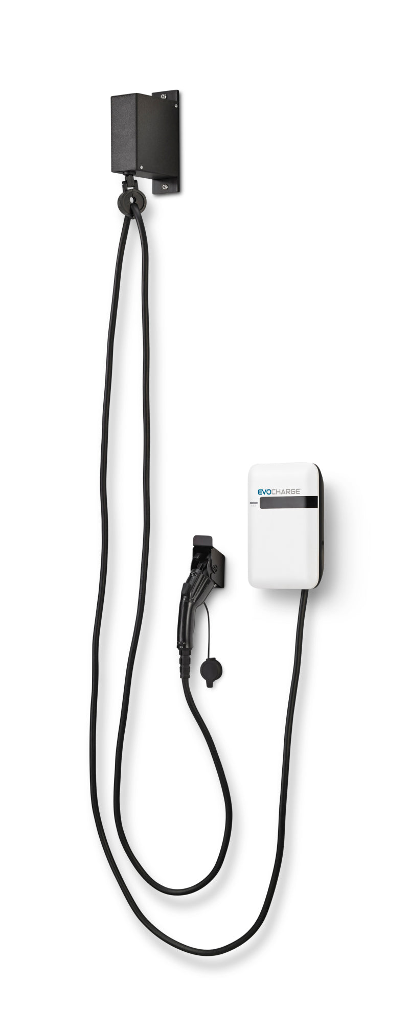 EvoCharge iEVSE Single Port Wall w/Retractor